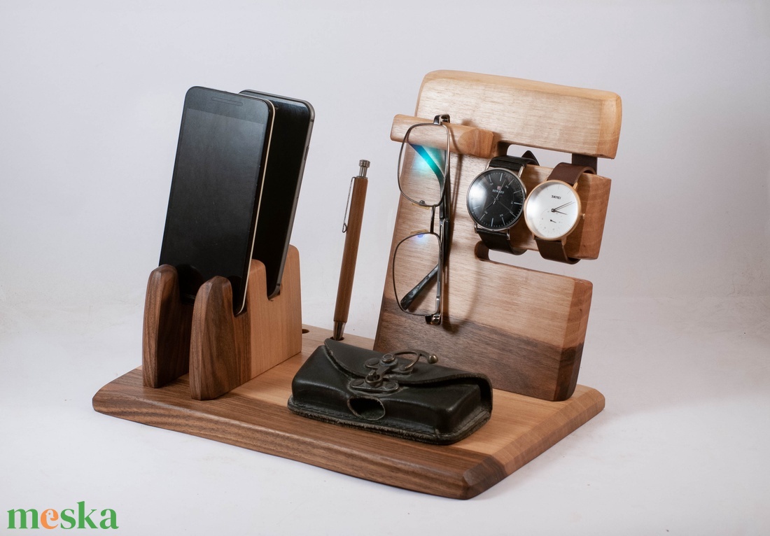 2 Mobil-, szemüveg-, óra-, toll tartó, asztali rendező - otthon & életmód - tárolás & rendszerezés - íróasztali tároló - Meska.hu