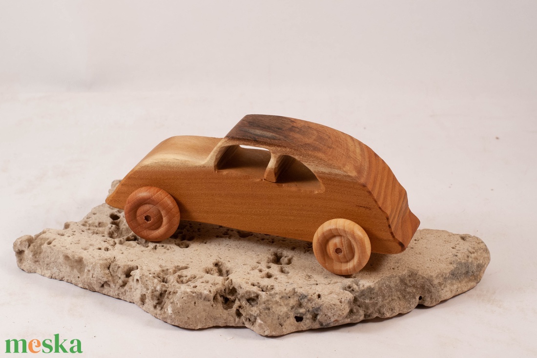 Játék fa autó, bogár, old timer, fakocsi - játék & sport - húzó & tolójátékok - Meska.hu