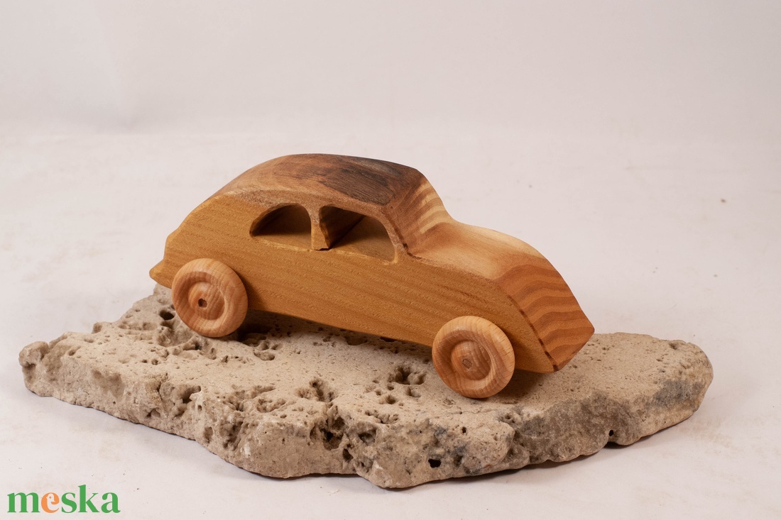 Játék fa autó, bogár, old timer, fakocsi - játék & sport - húzó & tolójátékok - Meska.hu