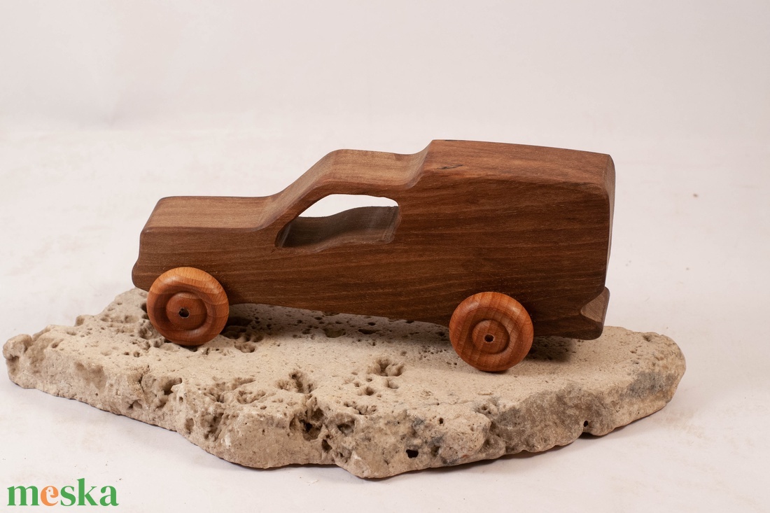 Játék fa autó, fakocsi - játék & sport - húzó & tolójátékok - Meska.hu