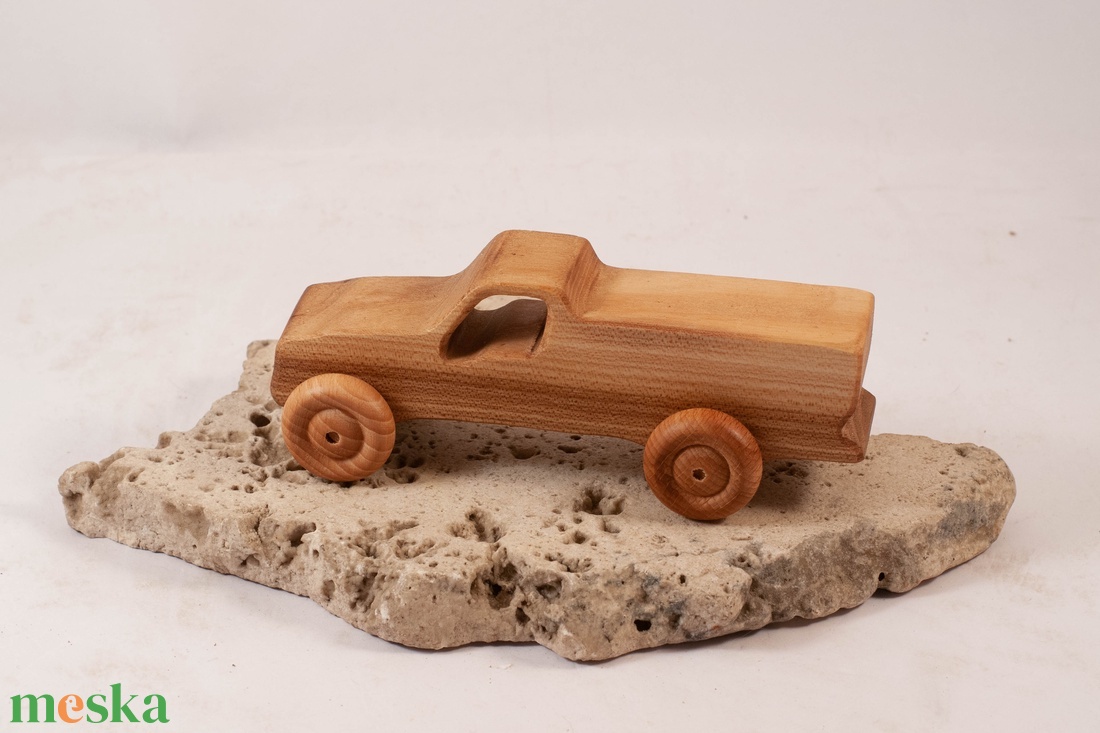 Játék fa autó, fakocsi - játék & sport - húzó & tolójátékok - Meska.hu