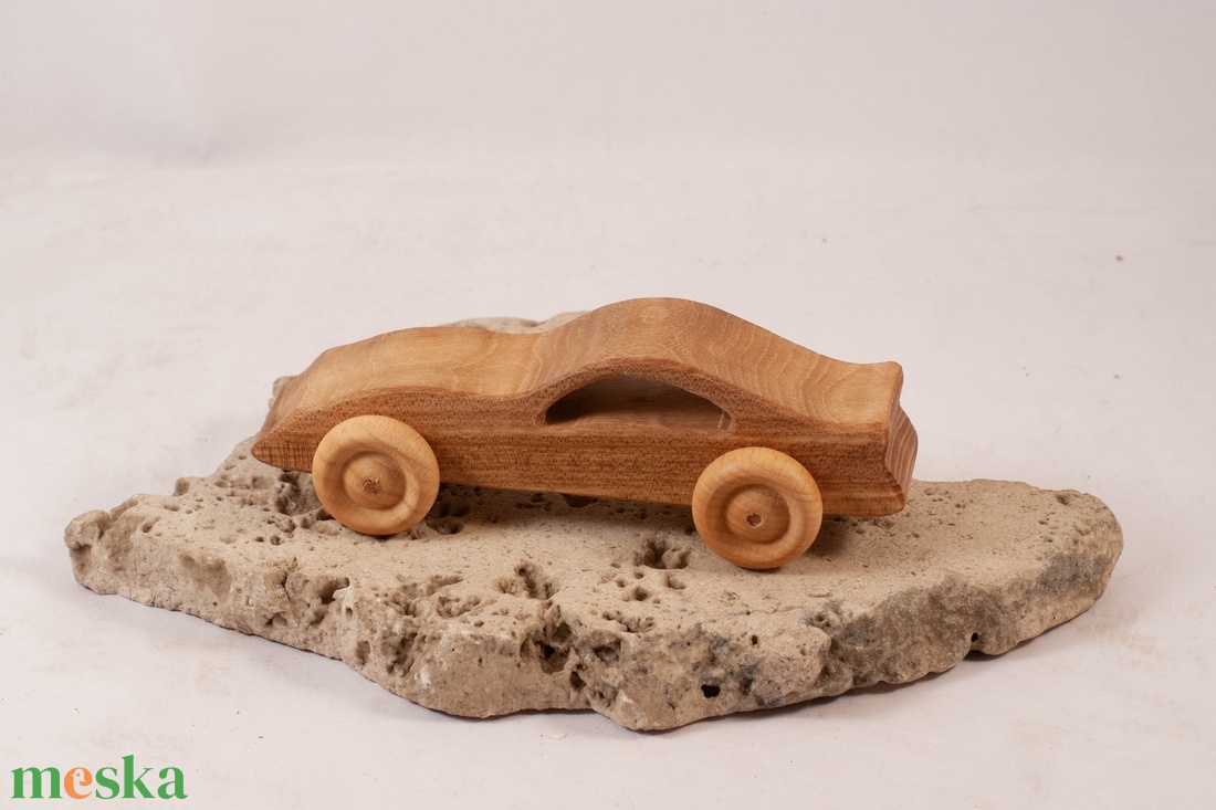 Játék fa autó, sportkocsi, fakocsi - játék & sport - húzó & tolójátékok - Meska.hu