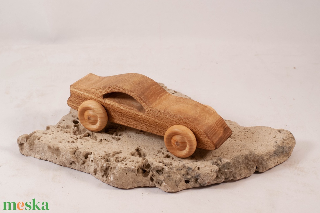 Játék fa autó, sportkocsi, fakocsi - játék & sport - húzó & tolójátékok - Meska.hu
