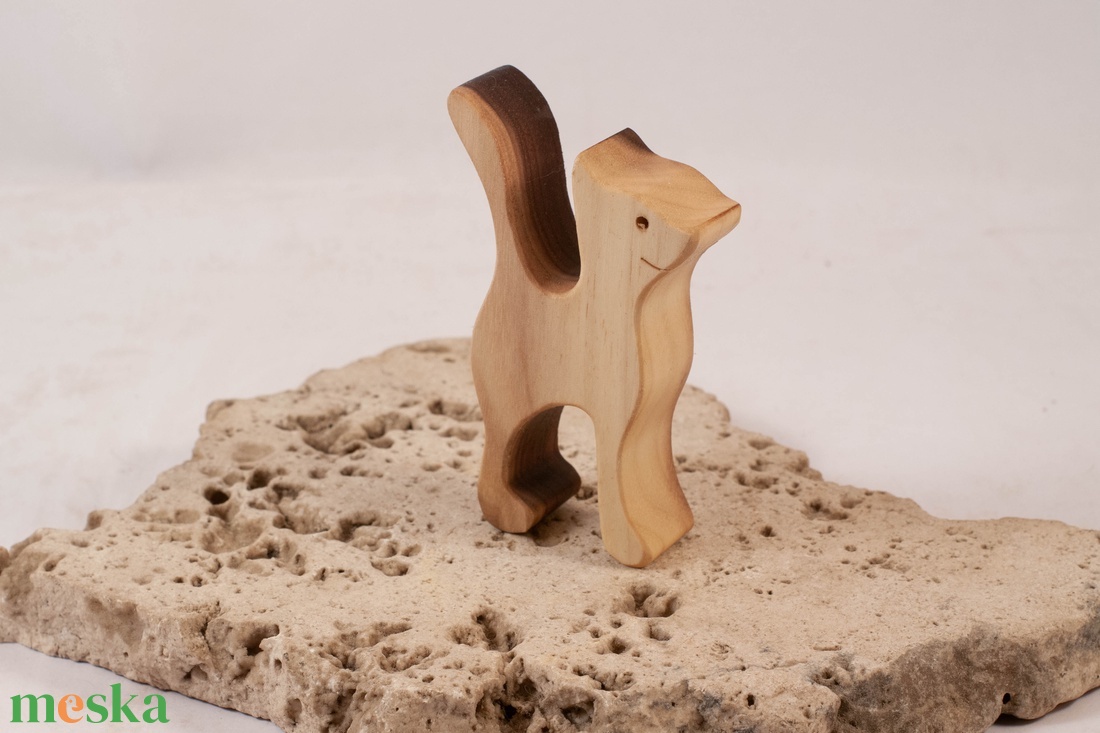 Fa cica, macska - játék & sport - húzó & tolójátékok - Meska.hu