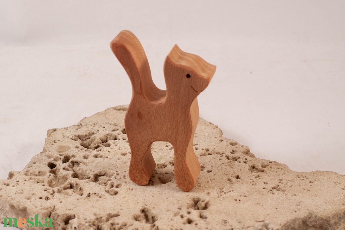 Fa cica, macska - játék & sport - húzó & tolójátékok - Meska.hu