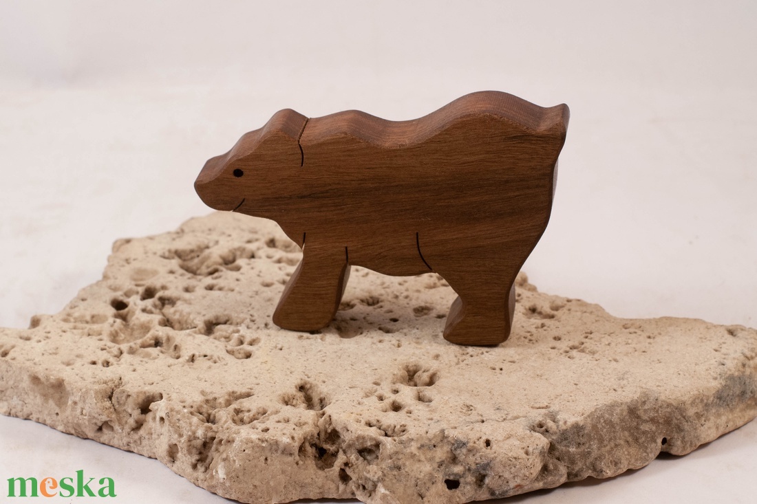 Fa maci, medve - játék & sport - húzó & tolójátékok - Meska.hu