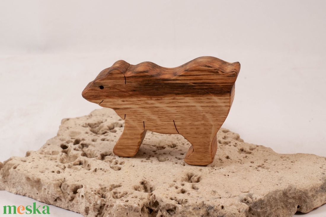 Fa maci, medve - játék & sport - húzó & tolójátékok - Meska.hu