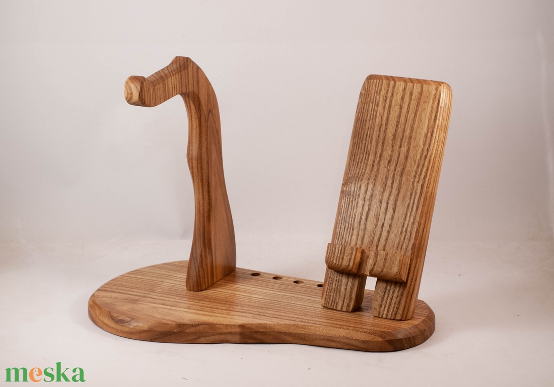 Fejhallgató, és mobiltelefon tartó, asztali rendező - otthon & életmód - tárolás & rendszerezés - íróasztali tároló - Meska.hu