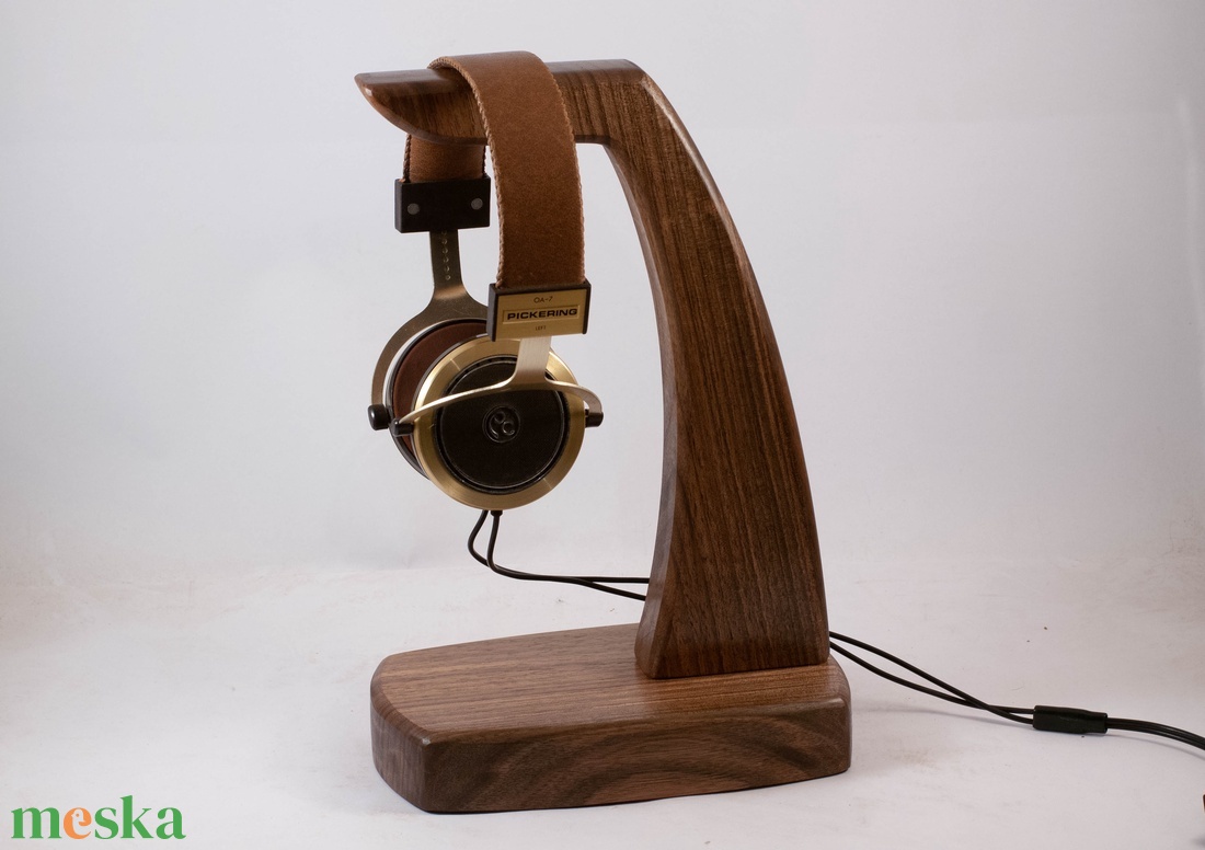 Fejhallgató tartó, fülhallgató tartó, állvány - otthon & életmód - tárolás & rendszerezés - íróasztali tároló - Meska.hu