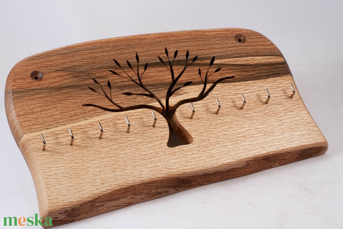 Fali kulcstartó, fogas, ékszertartó, akasztó - otthon & életmód - dekoráció - fali és függő dekoráció - fali kulcstartó - Meska.hu