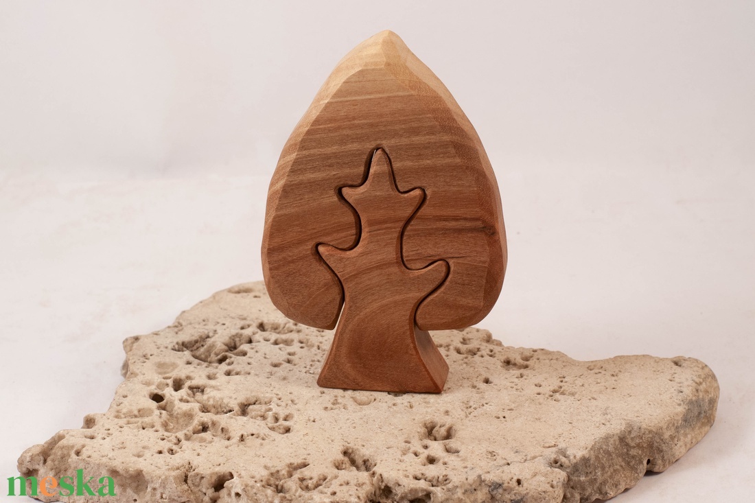  Fa fa, fa építő, kirakó - játék & sport - készségfejlesztő és logikai játék - szín és formaválogató játékok - Meska.hu