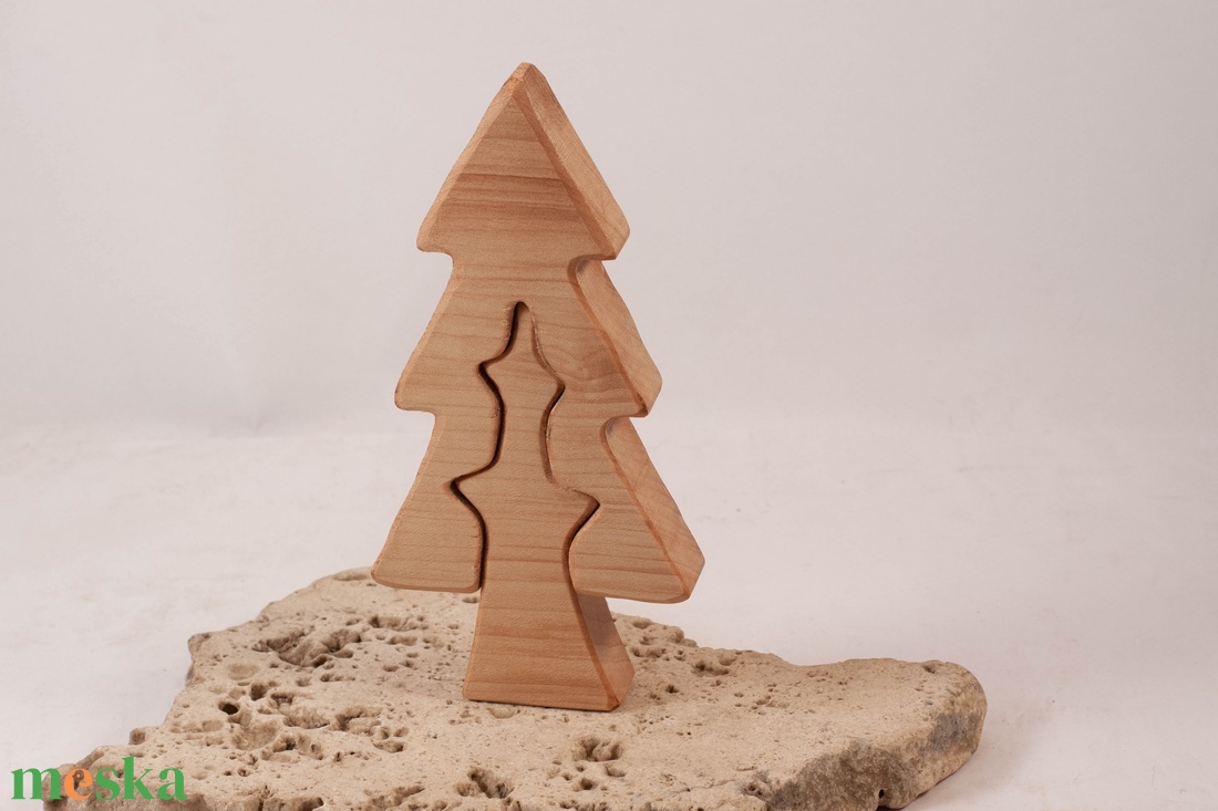  Fa fa, fa építő, kirakó - játék & sport - készségfejlesztő és logikai játék - szín és formaválogató játékok - Meska.hu