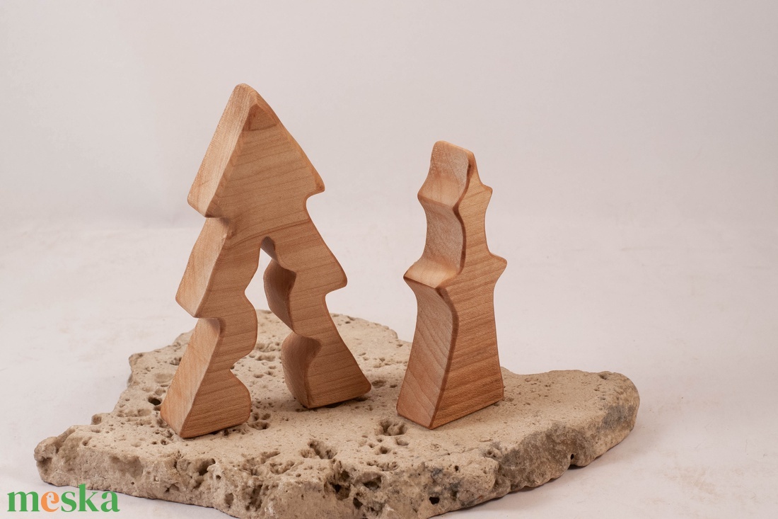  Fa fa, fa építő, kirakó - játék & sport - készségfejlesztő és logikai játék - szín és formaválogató játékok - Meska.hu