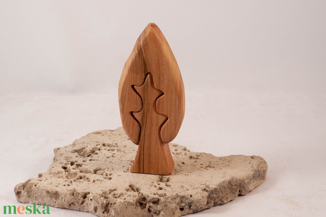  Fa fa, fa építő, kirakó - játék & sport - készségfejlesztő és logikai játék - szín és formaválogató játékok - Meska.hu