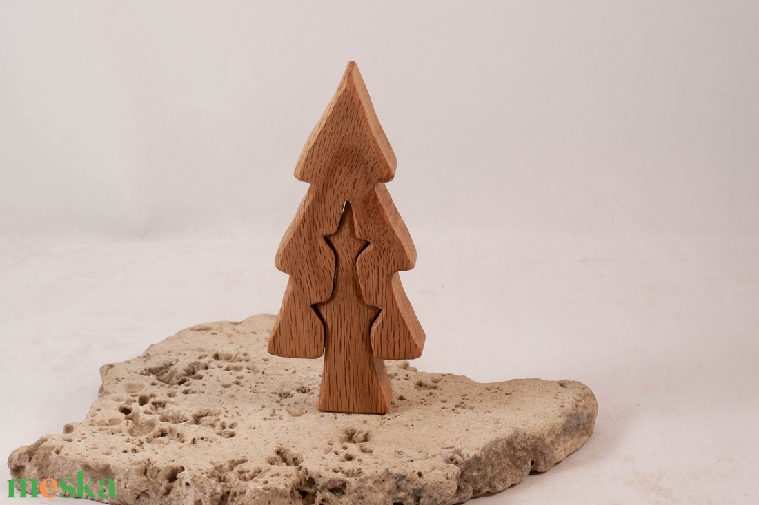  Fa fa, fa építő, kirakó - játék & sport - készségfejlesztő és logikai játék - szín és formaválogató játékok - Meska.hu