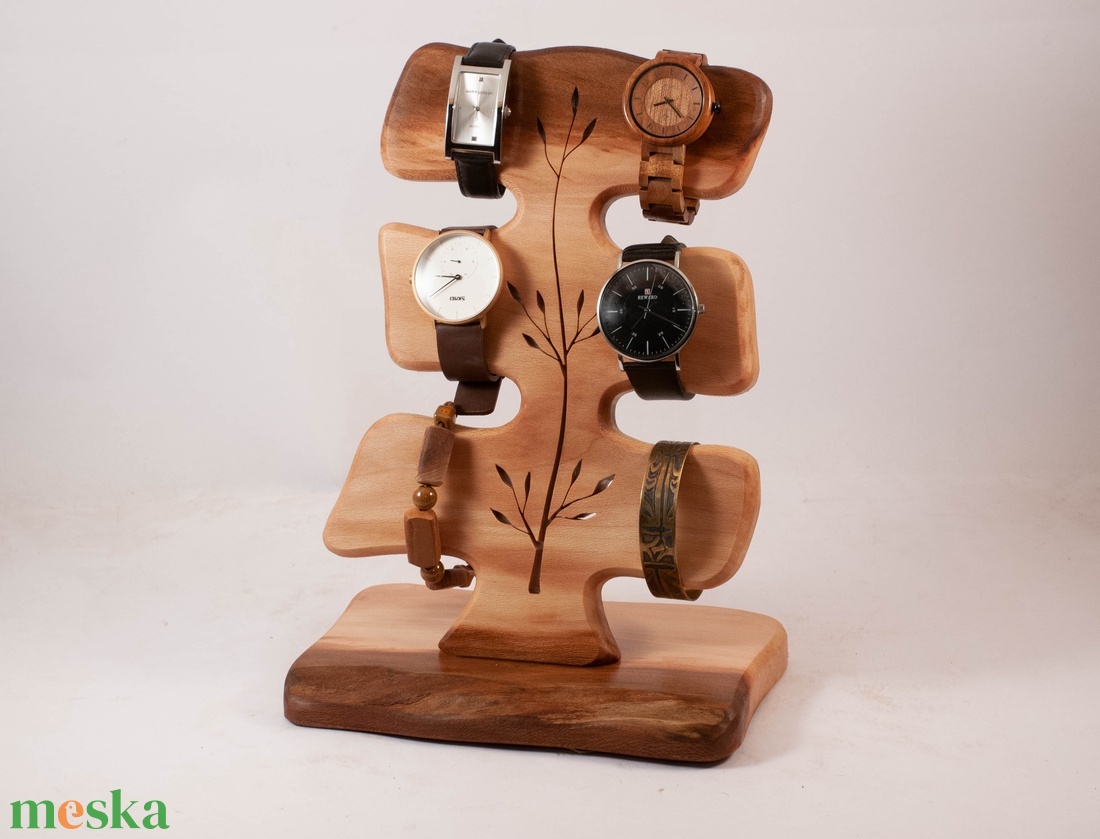 Karóra tartó, tároló, karkötő tartó , asztali rendező - otthon & életmód - tárolás & rendszerezés - íróasztali tároló - Meska.hu