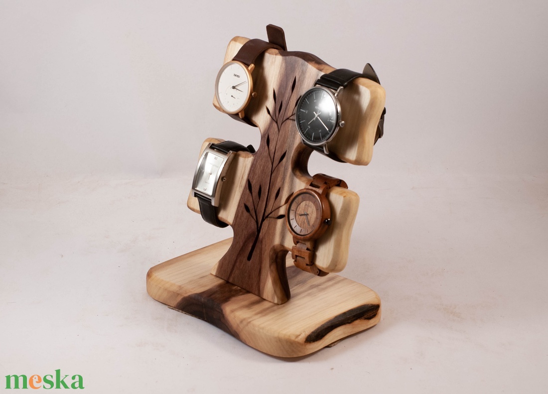 Karóra tartó, tároló, karkötő tartó , asztali rendező - otthon & életmód - tárolás & rendszerezés - íróasztali tároló - Meska.hu