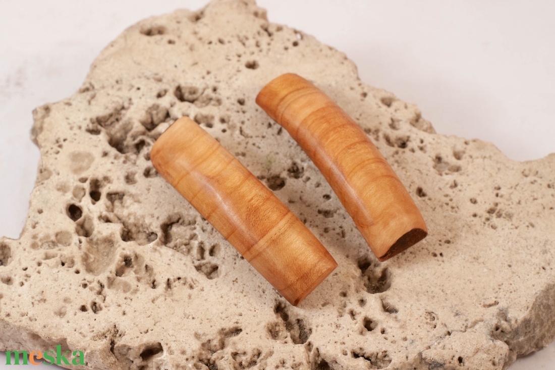 Mini fa franciacsat szett, hajcsat pár - ruha & divat - hajdísz & hajcsat - hajcsat & hajtű - Meska.hu