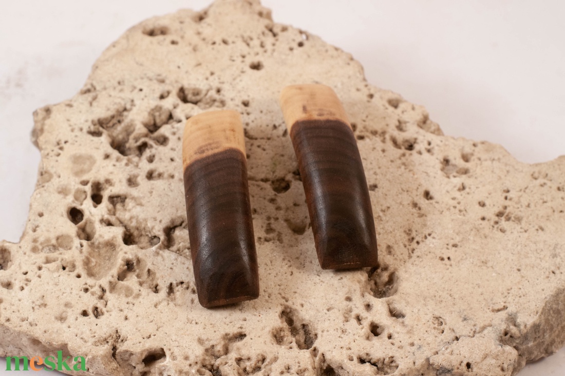 Mini fa franciacsat szett, hajcsat pár - ruha & divat - hajdísz & hajcsat - hajcsat & hajtű - Meska.hu