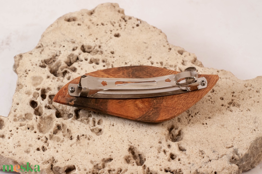 fa franciacsat, hajcsat - ruha & divat - hajdísz & hajcsat - hajdísz - Meska.hu