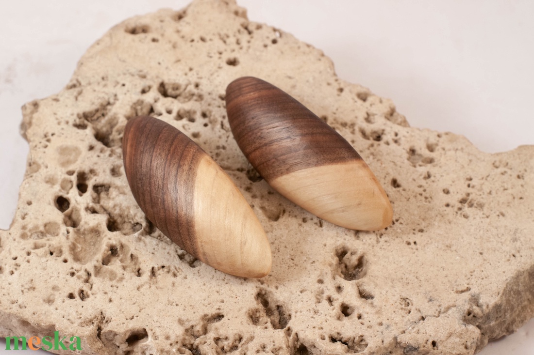 Mini fa franciacsat szett, hajcsat pár - ruha & divat - hajdísz & hajcsat - hajcsat & hajtű - Meska.hu