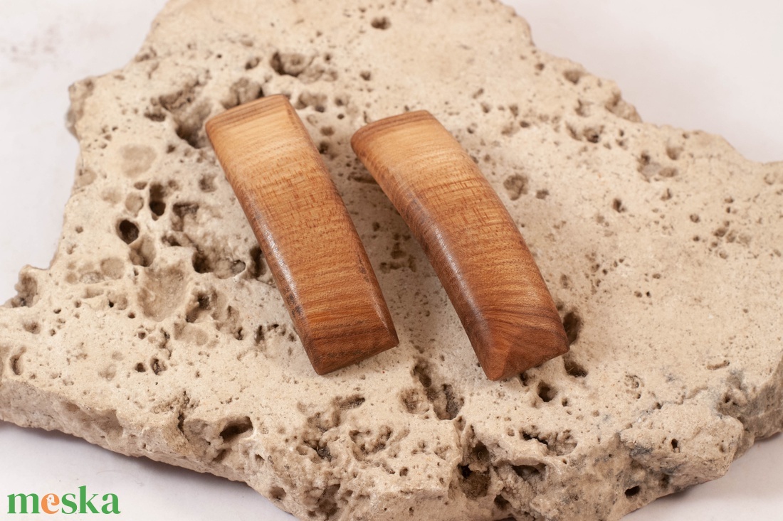 Mini fa franciacsat szett, hajcsat pár - ruha & divat - hajdísz & hajcsat - hajcsat & hajtű - Meska.hu