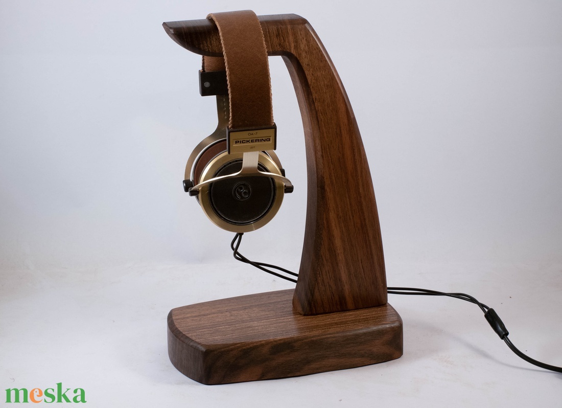 Fejhallgató tartó, fülhallgató tartó - otthon & életmód - tárolás & rendszerezés - íróasztali tároló - Meska.hu