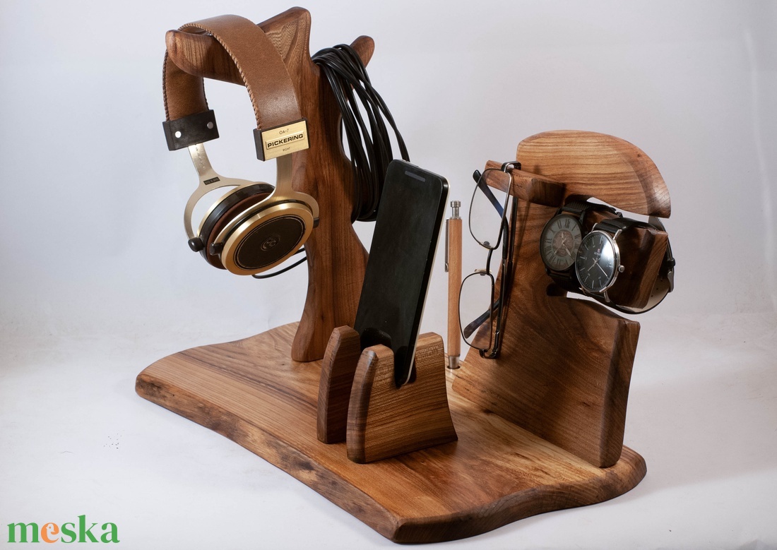   Mobil-, szemüveg-, fejhallgató, 2 óra-, asztali rendező - otthon & életmód - tárolás & rendszerezés - íróasztali tároló - Meska.hu