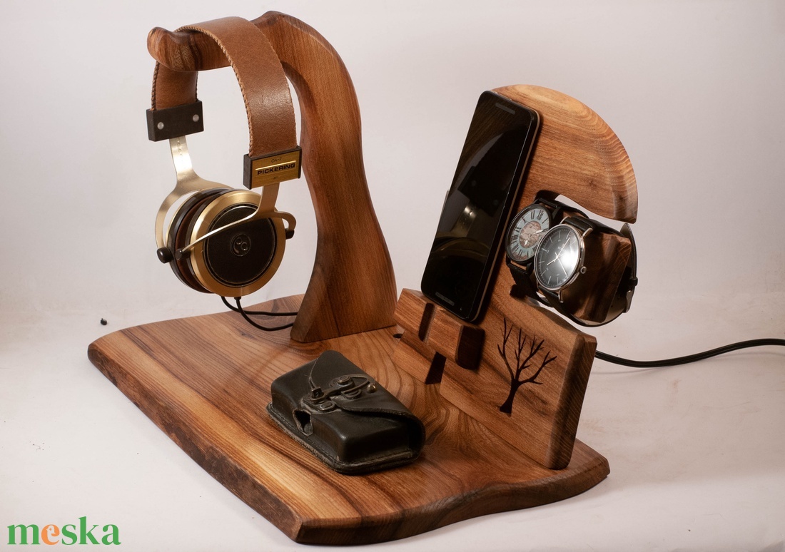   Mobil-, szemüveg-, fejhallgató, toll, 2 óra- tartó, asztali rendező - otthon & életmód - tárolás & rendszerezés - íróasztali tároló - Meska.hu