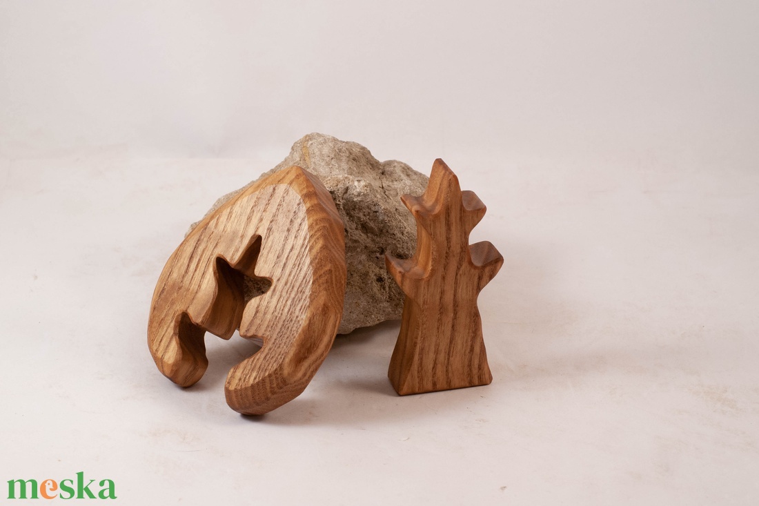  Fa fa, fa építő, kirakó - játék & sport - készségfejlesztő és logikai játék - szín és formaválogató játékok - Meska.hu