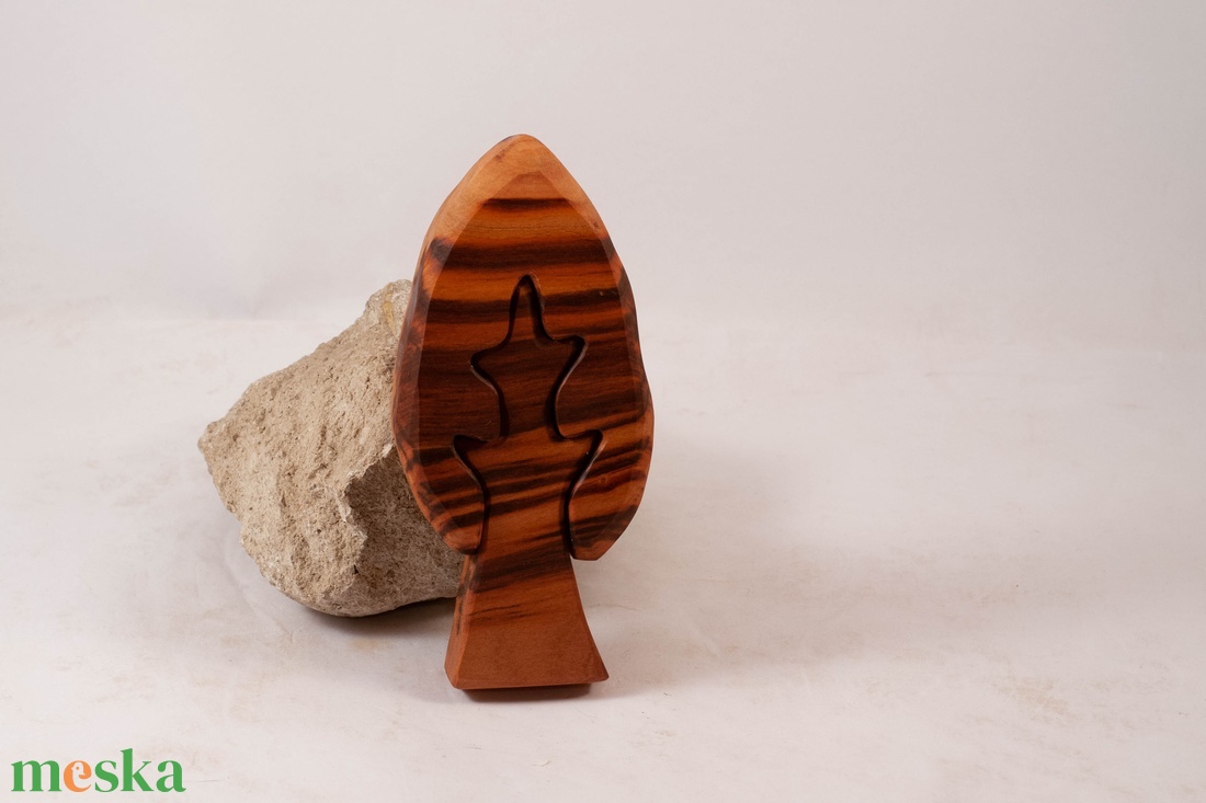  Fa fa, fa építő, kirakó - játék & sport - készségfejlesztő és logikai játék - szín és formaválogató játékok - Meska.hu