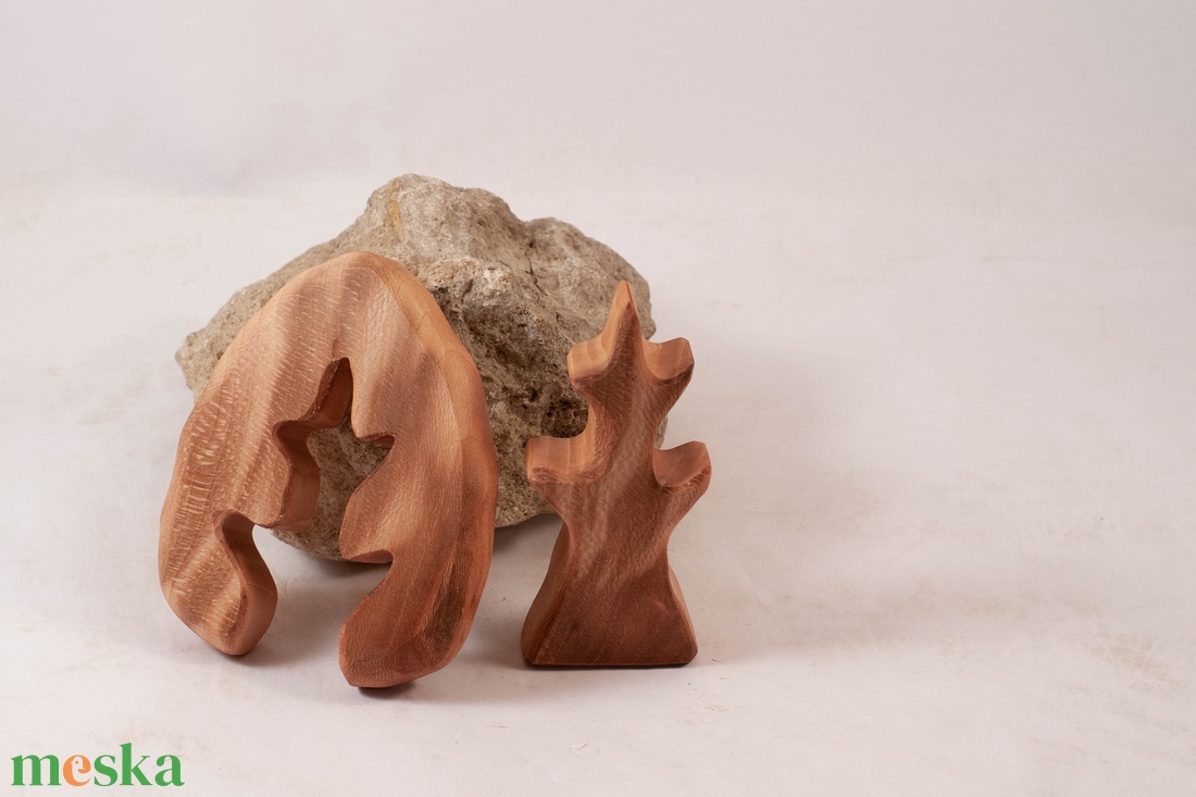  Fa fa, fa építő, kirakó - játék & sport - készségfejlesztő és logikai játék - szín és formaválogató játékok - Meska.hu