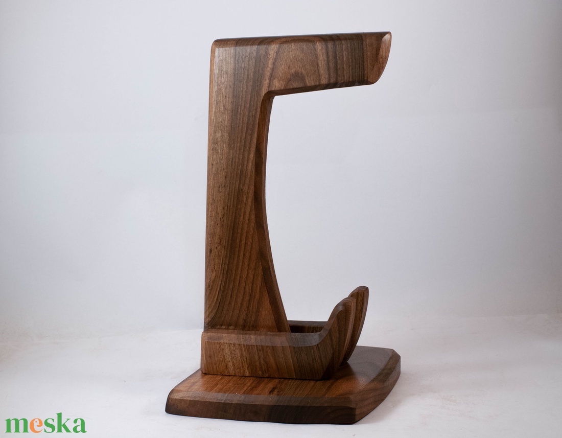 Fejhallgató, és kontroller tartó, asztali rendező - otthon & életmód - tárolás & rendszerezés - íróasztali tároló - Meska.hu