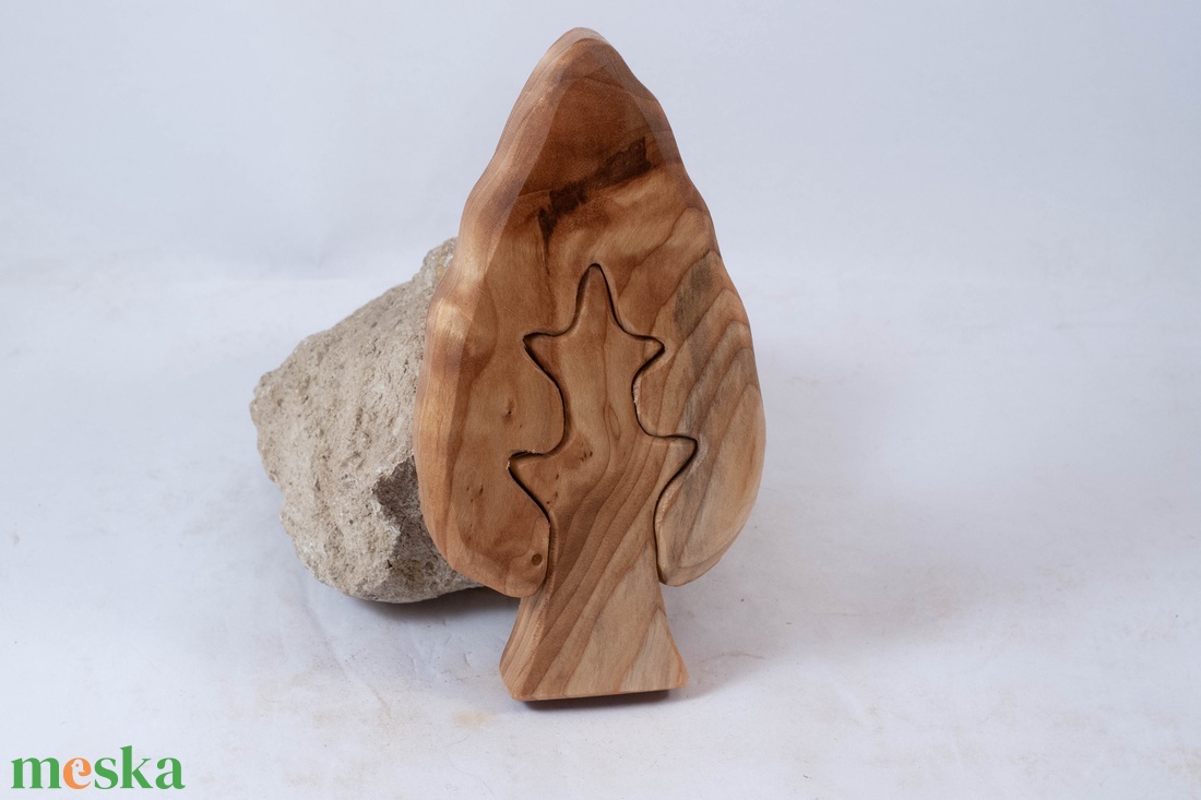  Fa fa, fa építő, kirakó - játék & sport - készségfejlesztő és logikai játék - szín és formaválogató játékok - Meska.hu