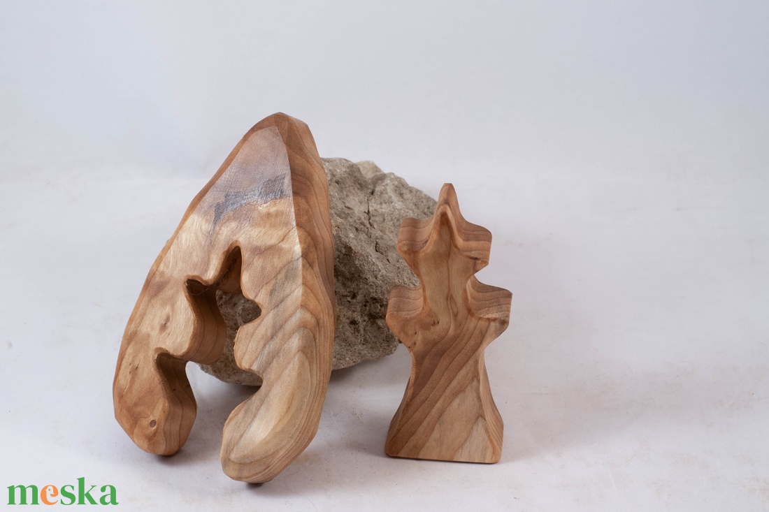  Fa fa, fa építő, kirakó - játék & sport - készségfejlesztő és logikai játék - szín és formaválogató játékok - Meska.hu