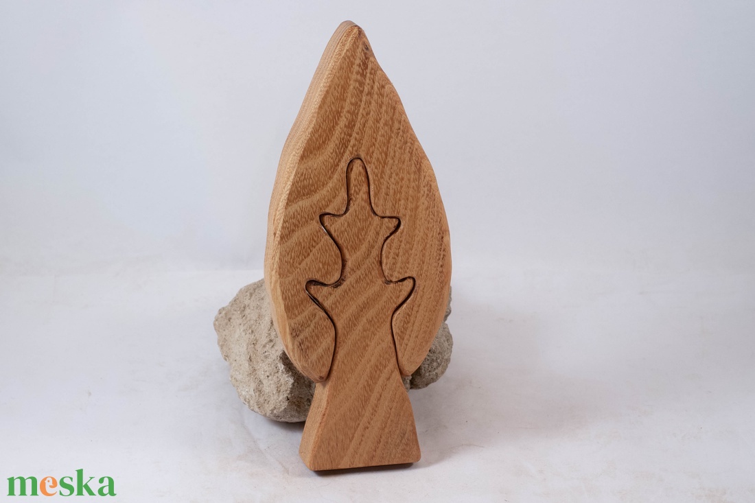  Fa fa, fa építő, kirakó - játék & sport - készségfejlesztő és logikai játék - szín és formaválogató játékok - Meska.hu