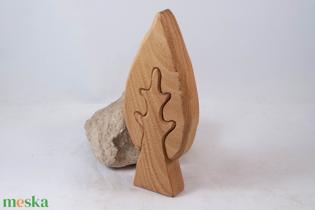  Fa fa, fa építő, kirakó - játék & sport - készségfejlesztő és logikai játék - szín és formaválogató játékok - Meska.hu