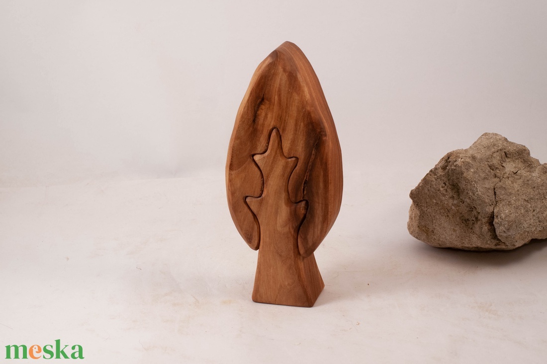  Fa fa, fa építő, kirakó - játék & sport - készségfejlesztő és logikai játék - szín és formaválogató játékok - Meska.hu