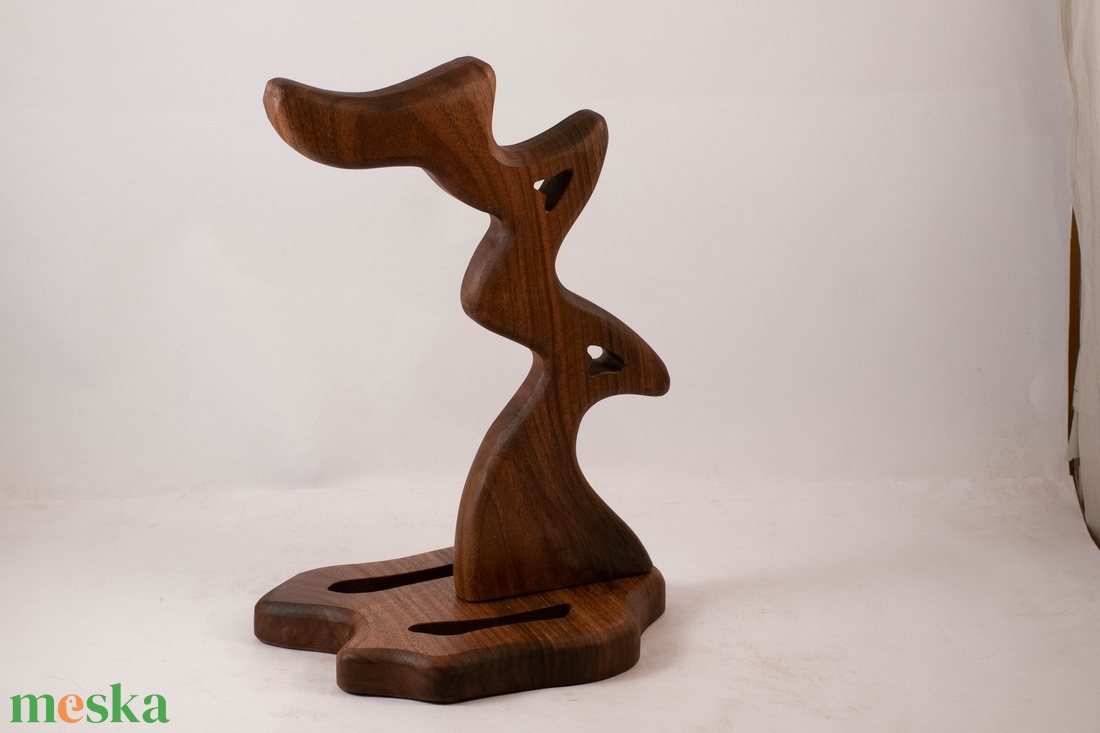 Fejhallgató tartó, fejhallgató állvány - otthon & életmód - tárolás & rendszerezés - íróasztali tároló - Meska.hu