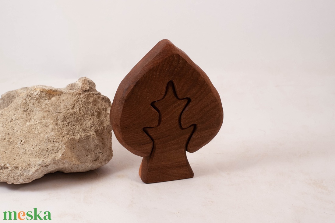  Fa fa, fa építő, kirakó - játék & sport - készségfejlesztő és logikai játék - szín és formaválogató játékok - Meska.hu