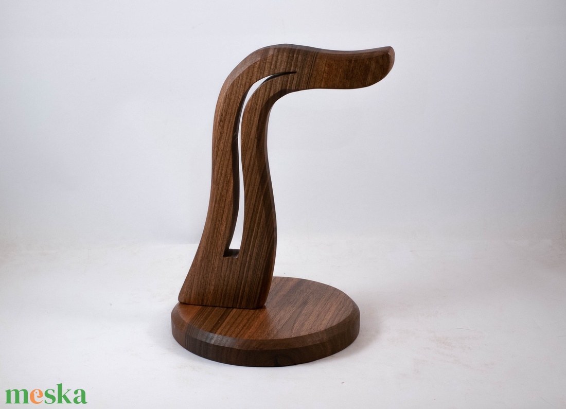 Fejhallgató tartó, állvány, fülhallgató tartó - otthon & életmód - tárolás & rendszerezés - íróasztali tároló - Meska.hu