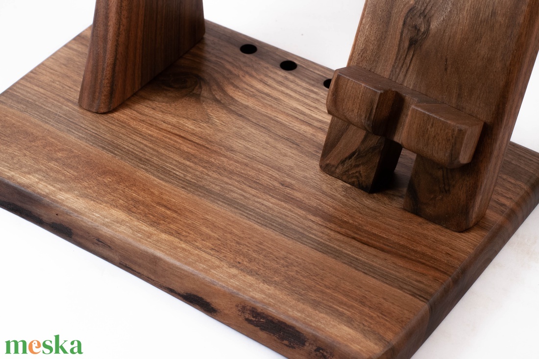 Fejhallgató tartó+ mobiltelefon tartó+ 3 toll tartó, asztali rendező - otthon & életmód - tárolás & rendszerezés - íróasztali tároló - Meska.hu