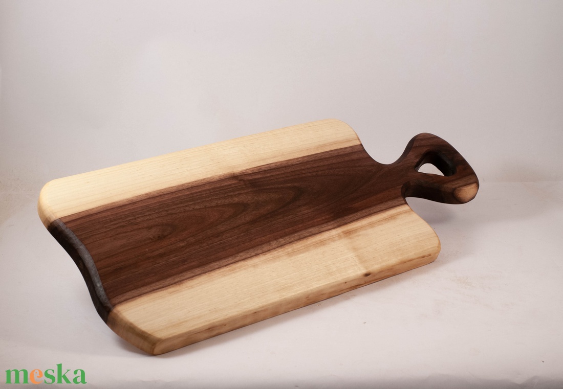 Diófa vágódeszka, lapító - otthon & életmód - konyhafelszerelés, tálalás - sütés, főzés - vágódeszka - Meska.hu