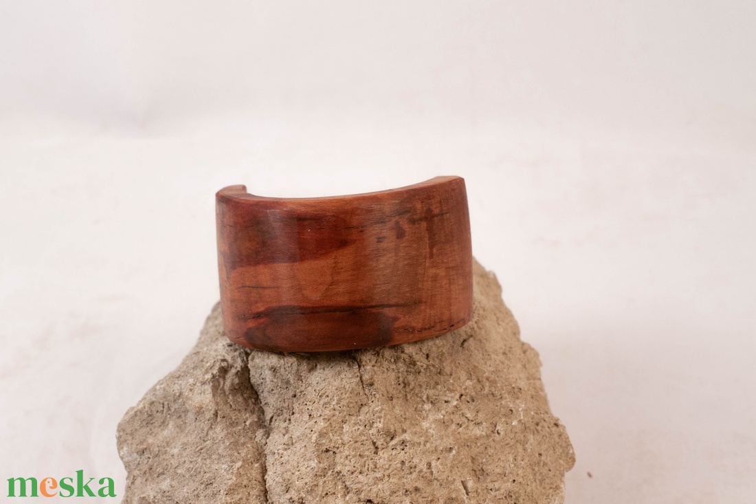 Ívelt fa franciacsat, hajcsat  - ruha & divat - hajdísz & hajcsat - hajdísz - Meska.hu