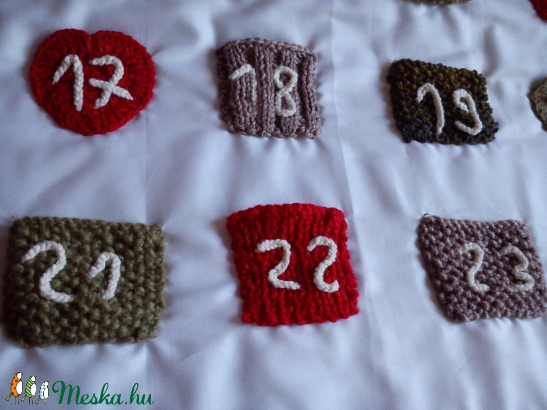 Adventi naptár - karácsony - adventi díszek - adventi naptár - adventi díszek - Meska.hu
