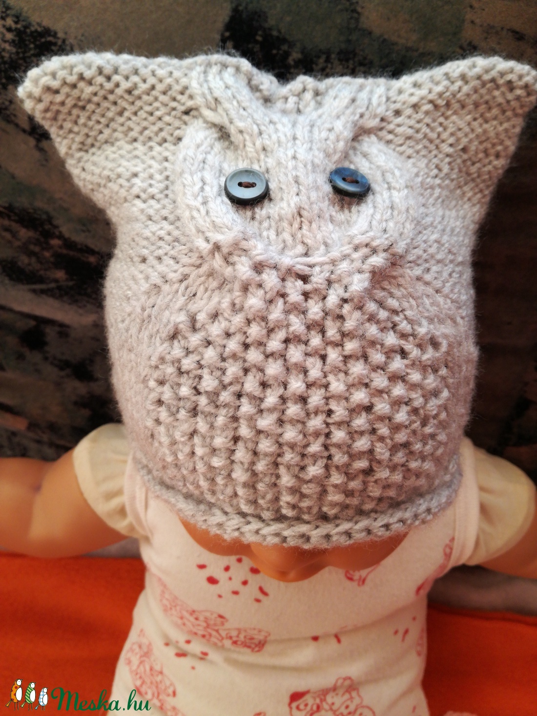Kötött baglyos baba sapka. - ruha & divat - babaruha & gyerekruha - babasapka - Meska.hu Kötött baglyos baba sapka. - ruha & divat - babaruha & gyerekruha - babasapka - Meska.hu