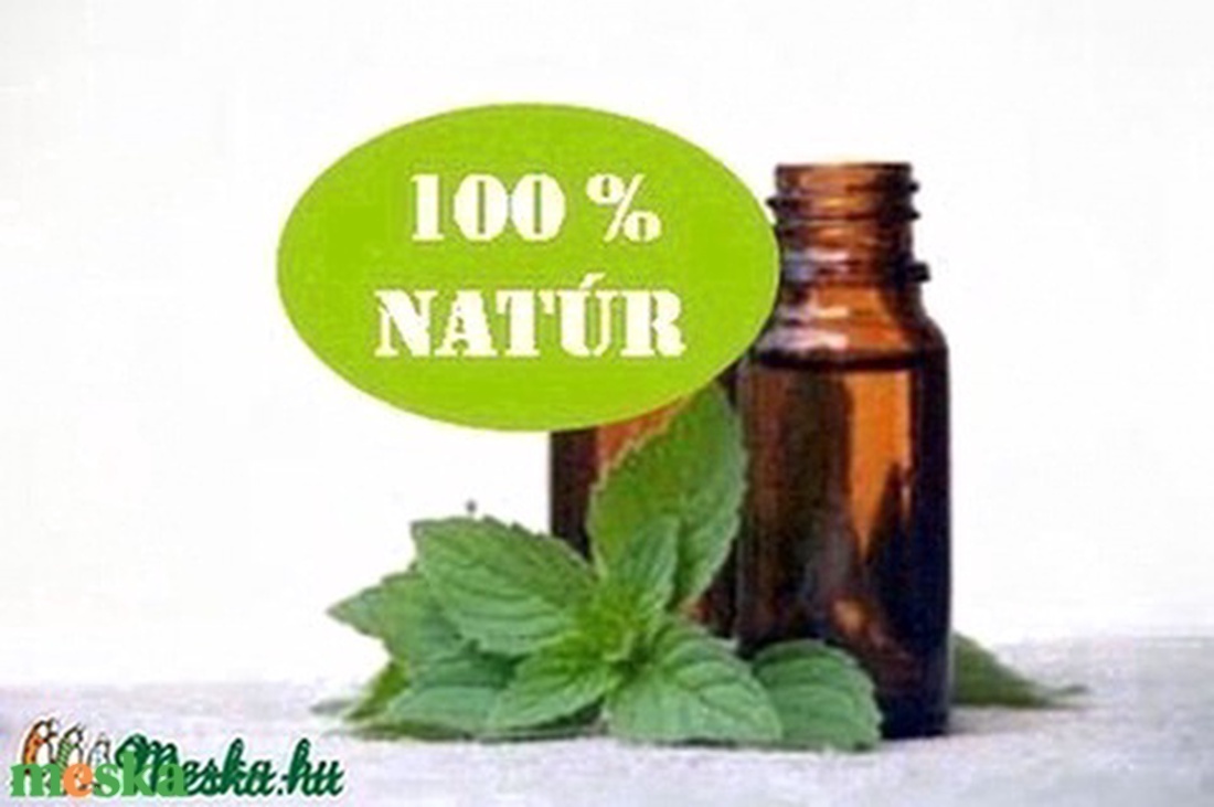 BORSMENTA  100% tisztaságú  illóolaj 10 ml - kellékek & szerszámok - kozmetikai alapanyag - illóolajok - Meska.hu