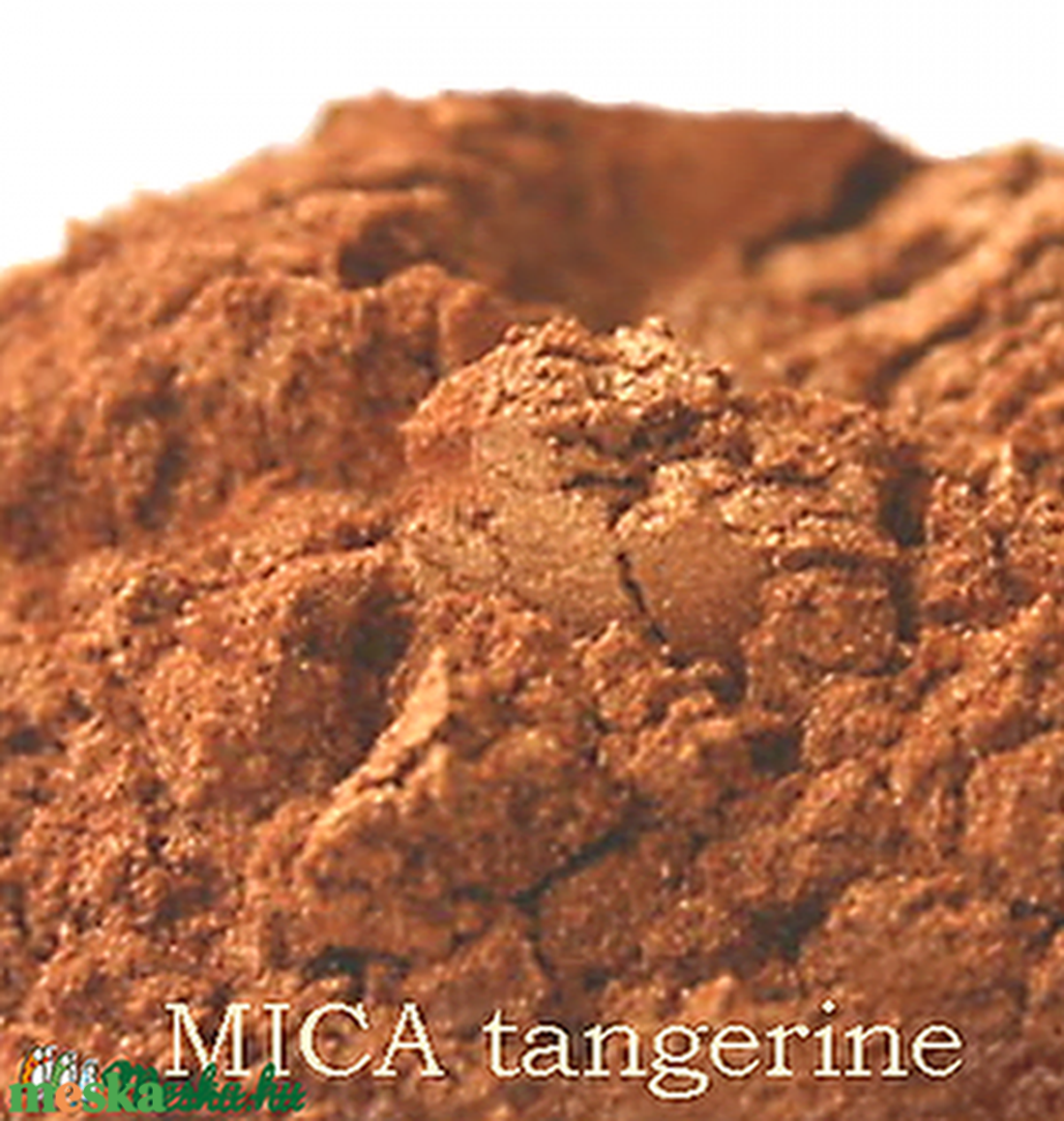 MICA POR (KRISTÁLYOS CSILLOGÁSÚ) TANGERINE 5 gr - kozmetikai alapanyag - Meska.hu