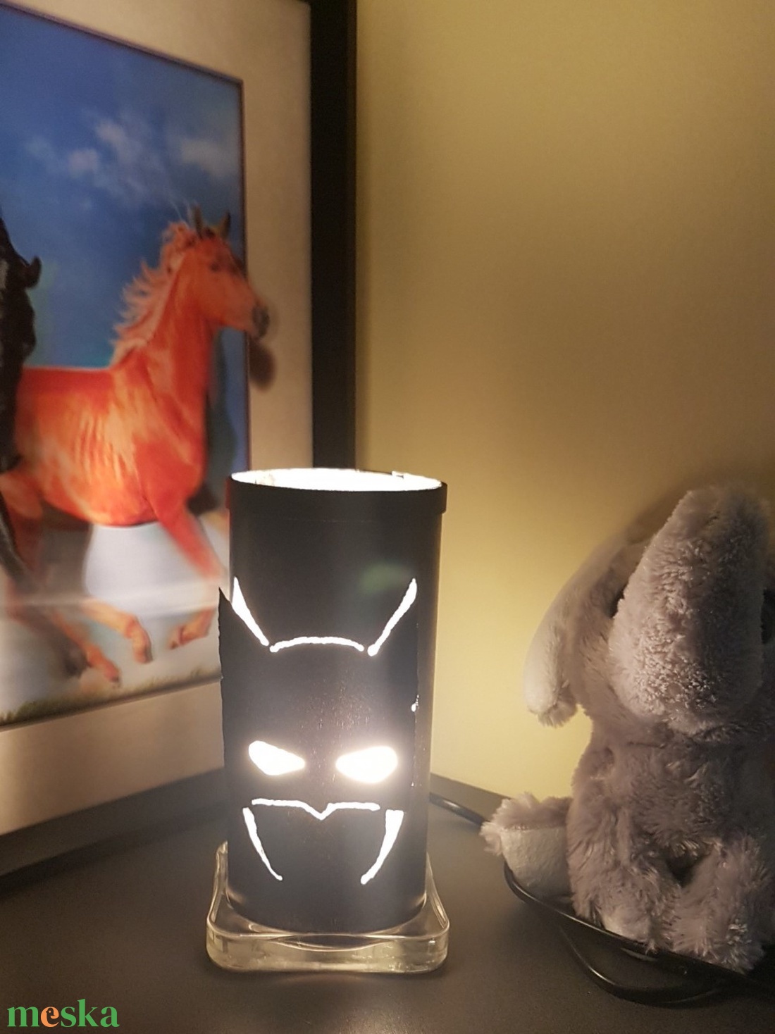 Batman lámpa - otthon & életmód - lámpa - asztali lámpa - Meska.hu