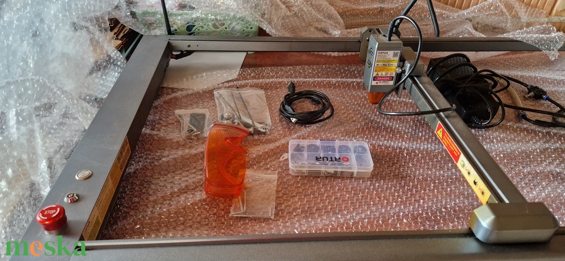 Ortur Laser Master 3 szett, bővítő, láb, forgató, kompresszor - kellékek & szerszámok - szerszámok, eszközök - egyéb szerszám, eszköz - Meska.hu